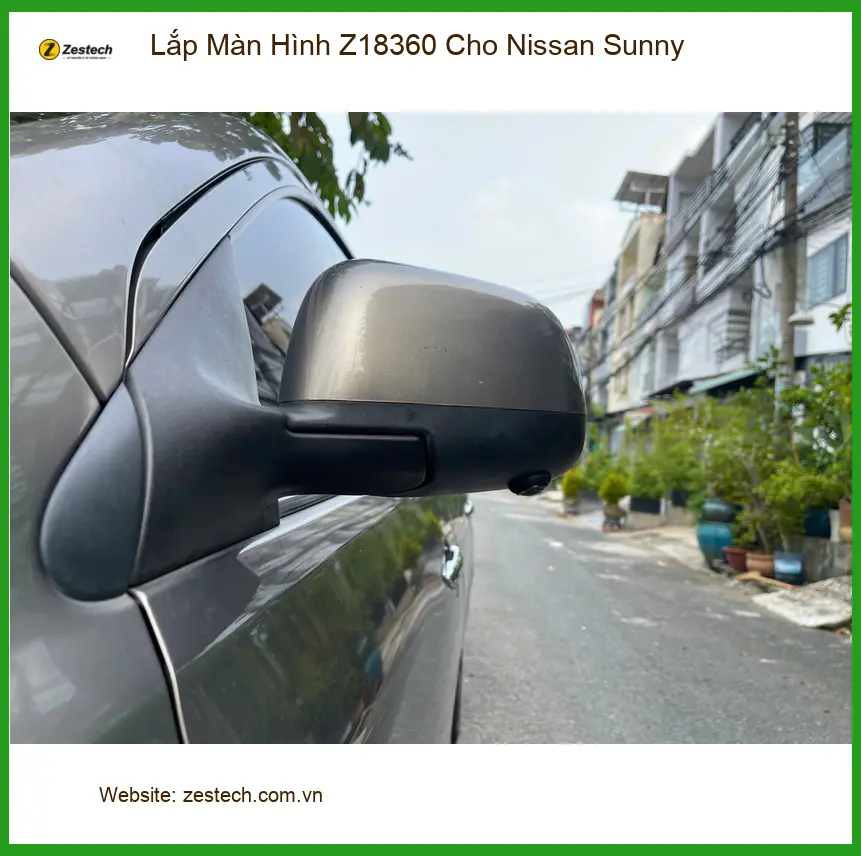 Anh Duy lắp Màn Hình Z18360 Cho Nissan Sunny tại Quận 9 để nâng tầm trải nghiệm ảnh thực tế 5