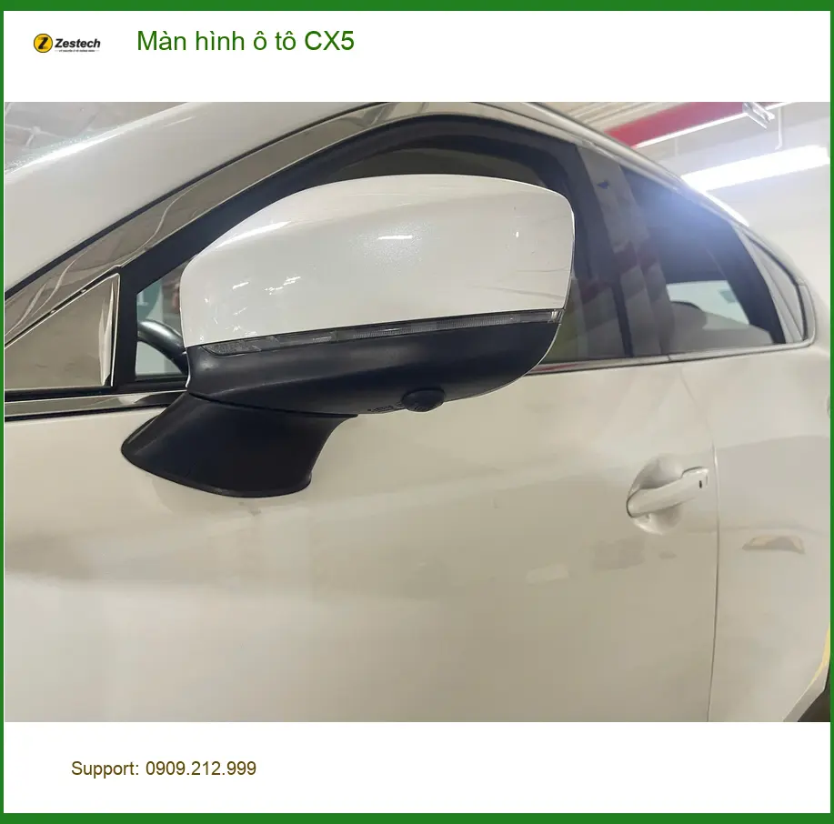 Chị Thảo lắp màn hình ô tô Mazda CX5 Quận 9 giá tốt, bảo hành rõ ràng