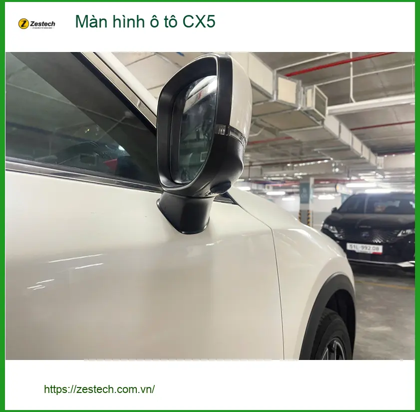 Chị Thảo lắp màn hình ô tô Mazda CX5 Quận 9 giá tốt, bảo hành rõ ràng ảnh thực tế 2