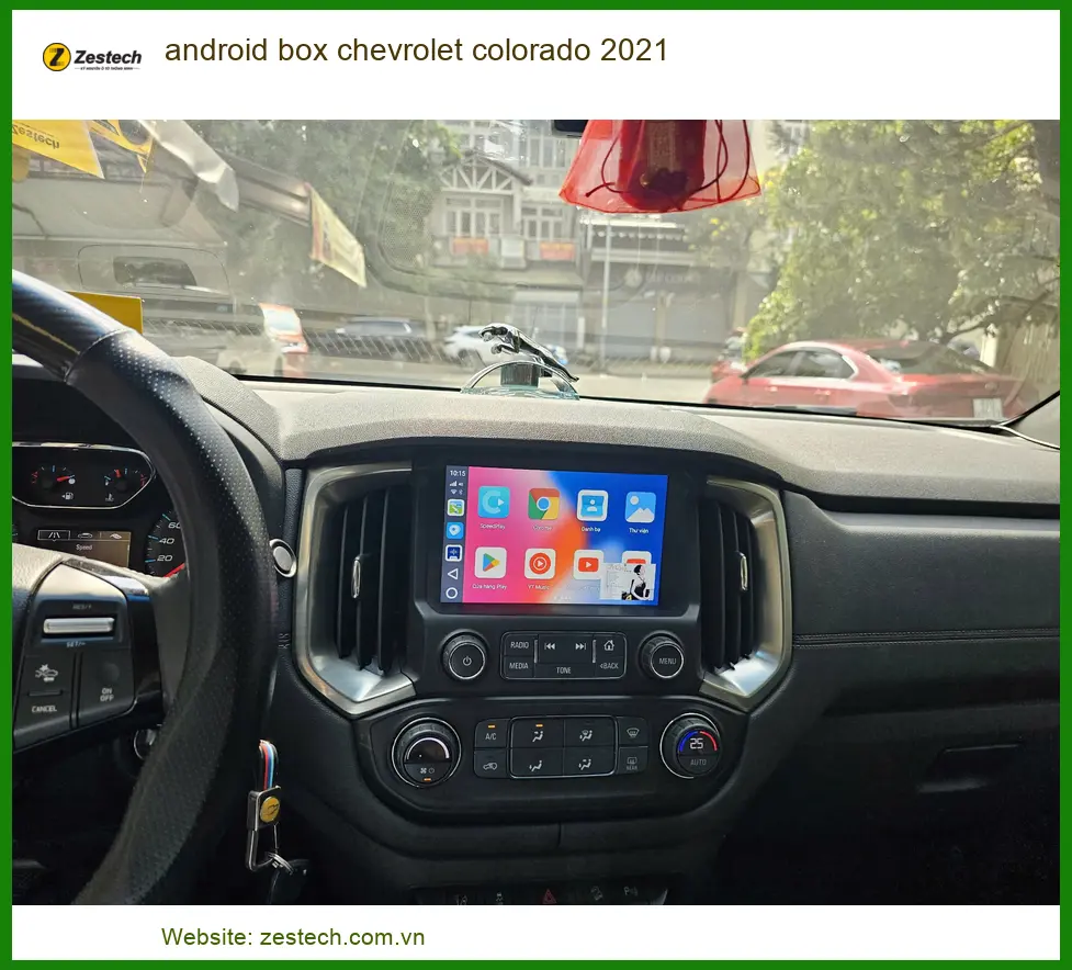 Android Box Chevrolet Colorado 2021 - Địa Chỉ Lắp Đặt Uy Tín TPHCM