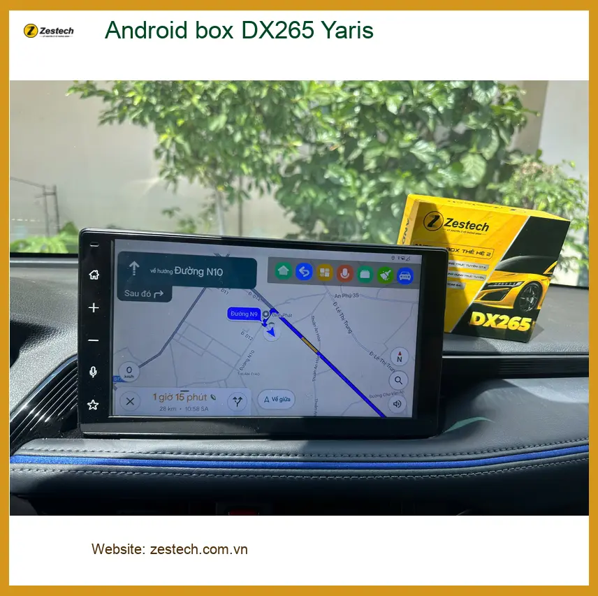Anh Hùng lắp Android Box DX265 cho Yaris Quận 3 để giải trí đa phương tiện ảnh thực tế 5