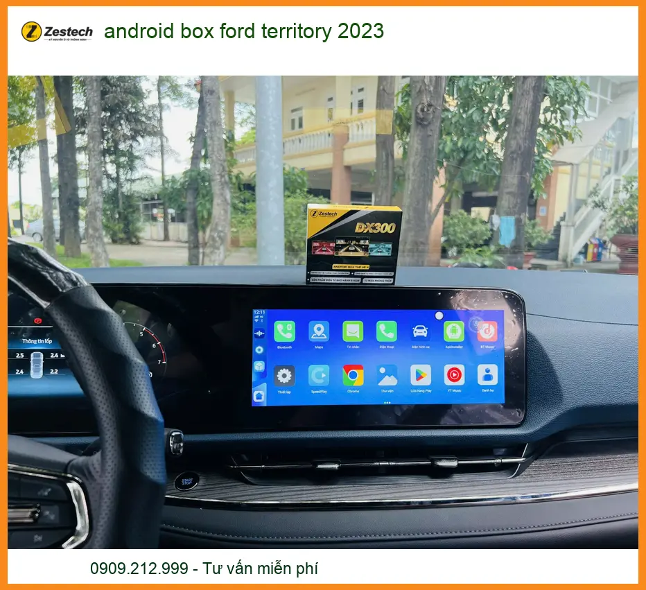 Android Box Zestech Cho Ford Territory 2023 - Trung Tâm Lắp Đặt Chính Hãng TPHCM
