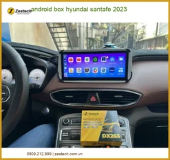 Android Box Zestech cho Hyundai SantaFe 2023 - Địa Chỉ Lắp Đặt Chính Hãng TPHCM