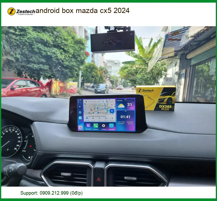 Android Box Zestech cho Mazda CX5 2024 - Địa Chỉ Lắp Đặt Chính Hãng TPHCM