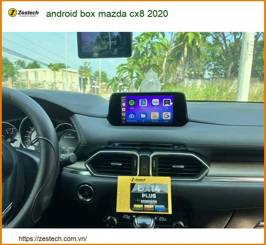 Android Box Zestech DX300 Mazda CX8 2020 - Trung Tâm Gắn Giá Tốt TPHCM