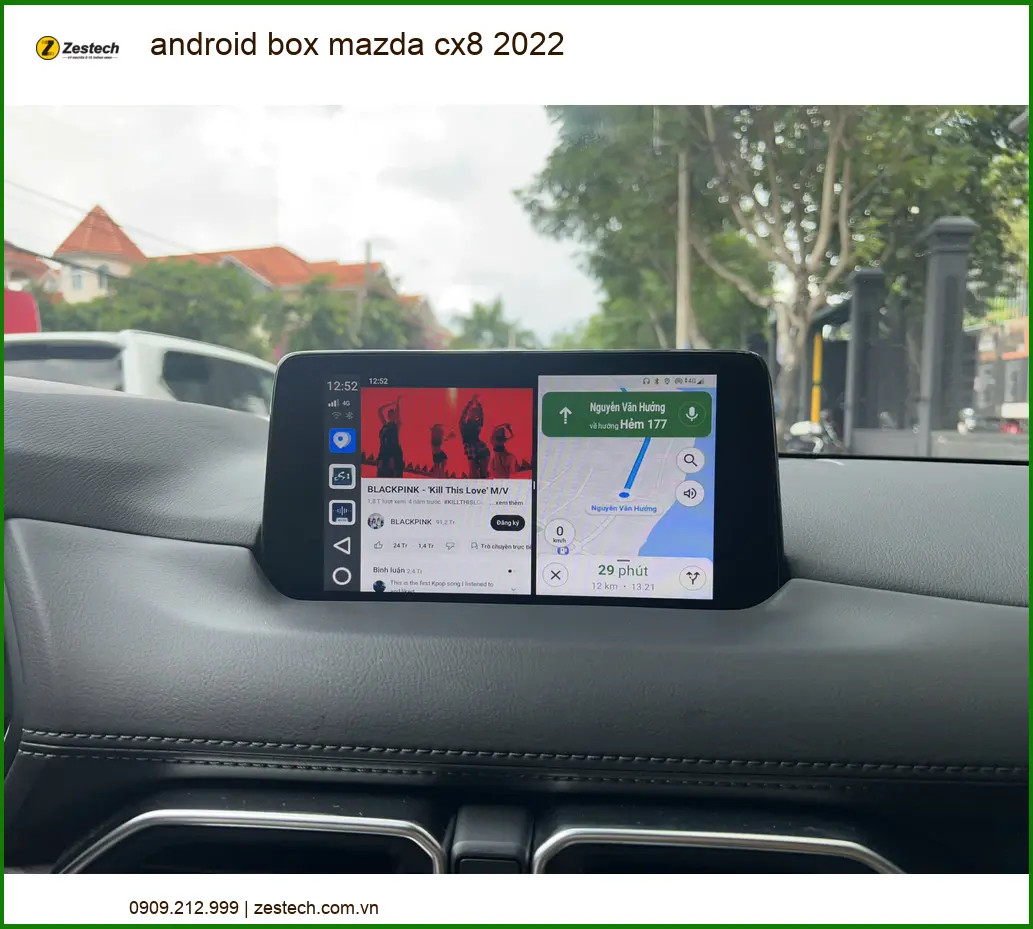 Màn Hình Android Zestech DX265 Plus Cho Mazda CX8 2022 - Trung Tâm Lắp Đặt Uy Tín TPHCM