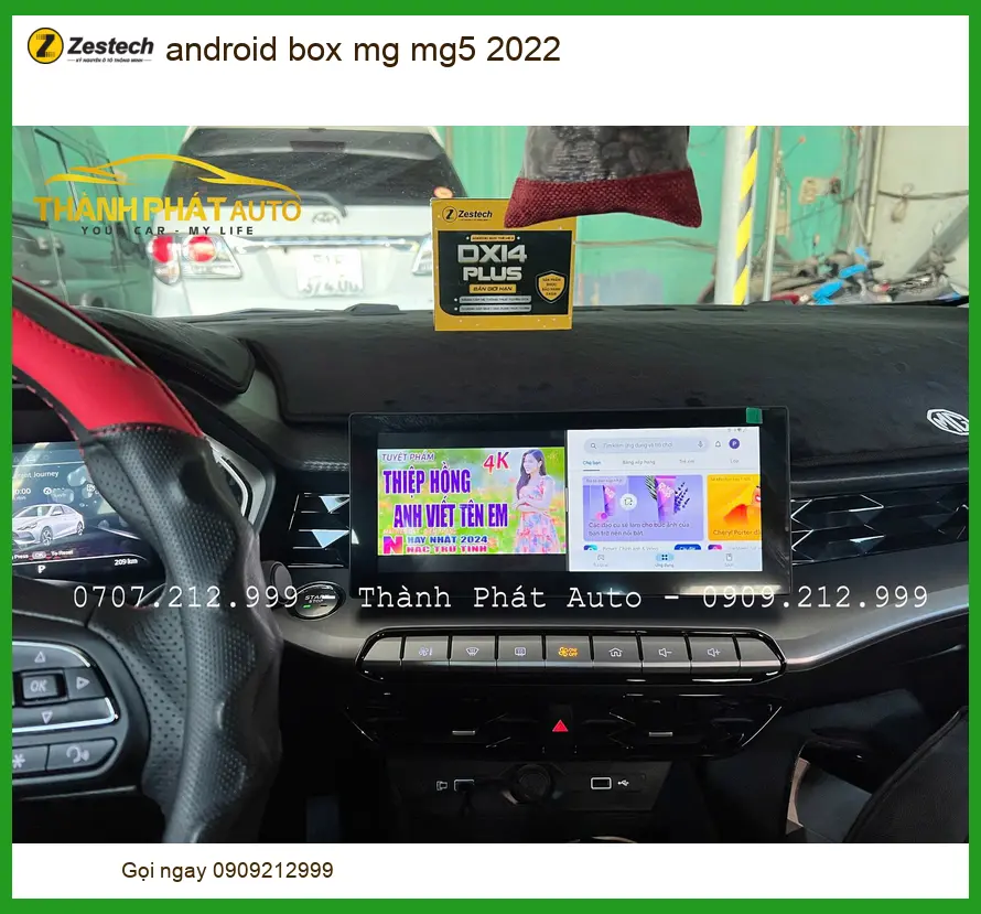 Android Box Zestech cho MG MG5 2022 - Địa Chỉ Lắp Đặt Chính Hãng TPHCM