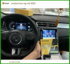 Android Box Zestech Thông Minh Xe MG RX5 2023 - Địa Chỉ Lắp Đặt Uy Tín TPHCM