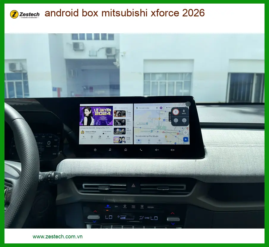 Android Box Mitsubishi Xforce 2026 - Địa Chỉ Lắp Đặt Uy Tín TPHCM