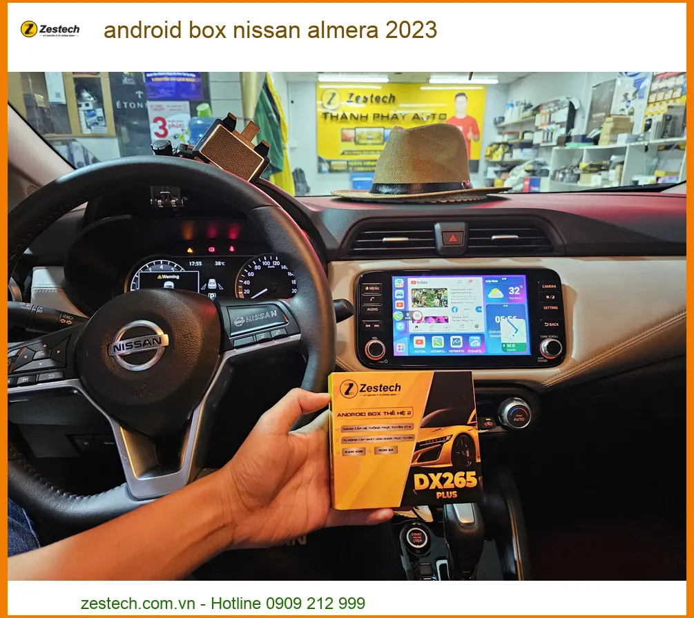 Android Box Nissan Almera 2023 - Trung Tâm Nâng Cấp Chính Hãng TPHCM