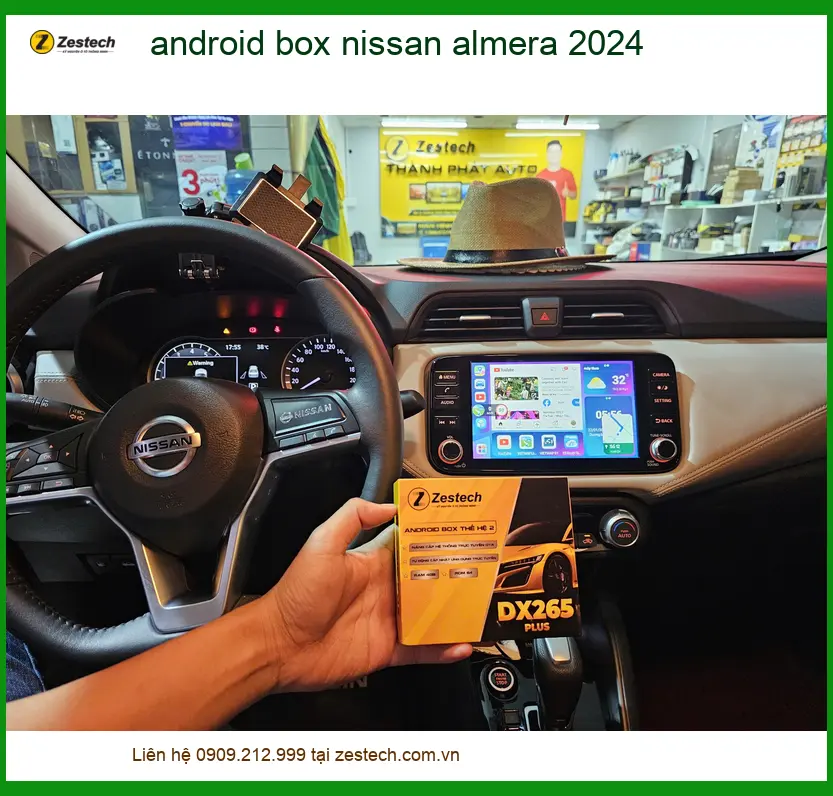Android Box Nissan Almera 2024 - Địa Chỉ Lắp Đặt Chính Hãng TPHCM