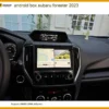 Android Box Zestech cho Subaru Forester 2023 - Địa Chỉ Lắp Đặt Uy Tín TPHCM
