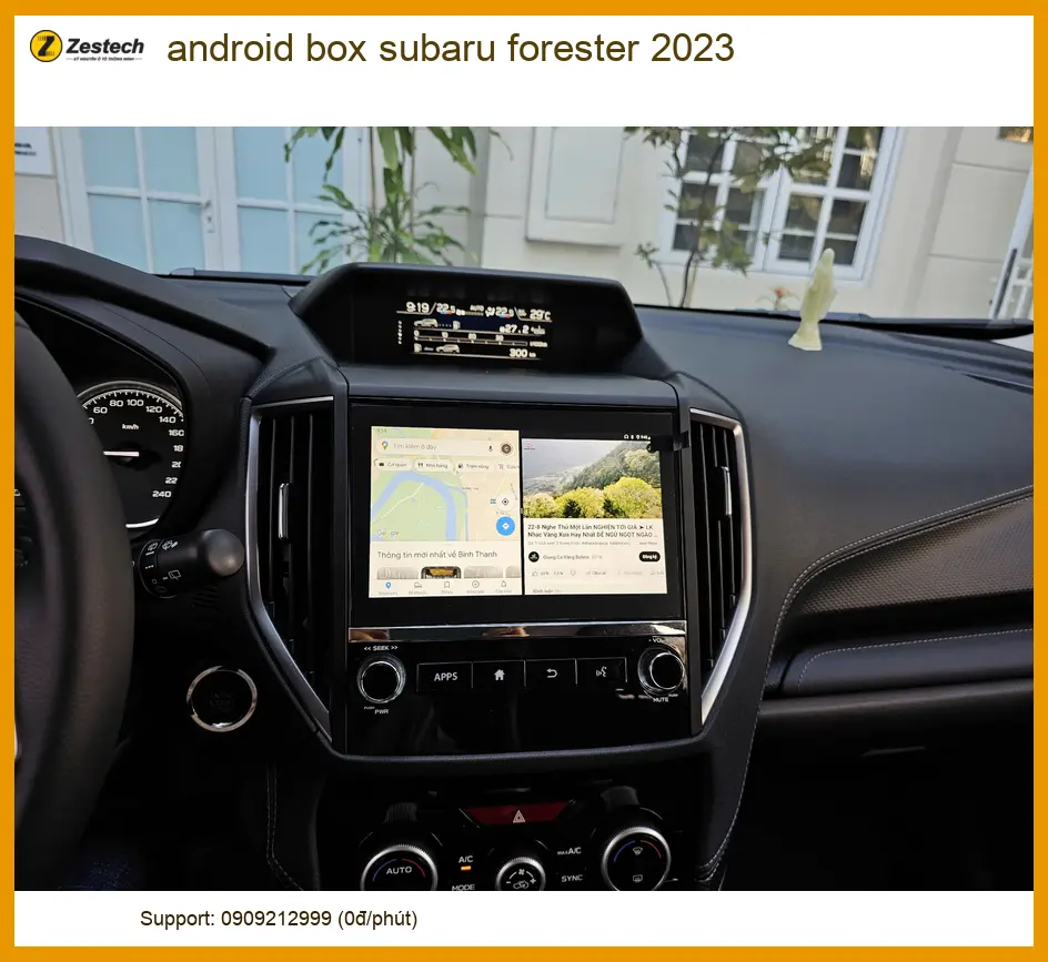 Android Box Zestech cho Subaru Forester 2023 - Địa Chỉ Lắp Đặt Uy Tín TPHCM