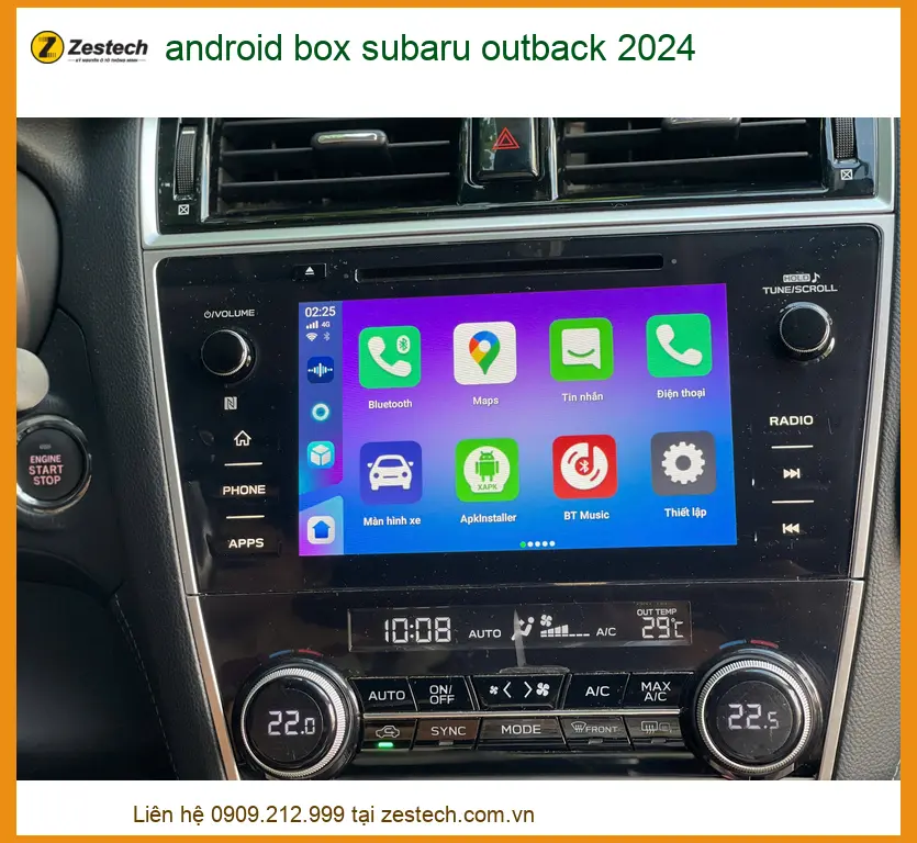 Android Box Subaru Outback 2024 - Trung Tâm Lắp Đặt Uy Tín TPHCM