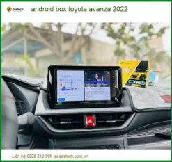 Android Box Zestech cho Toyota Avanza 2022 - Địa Chỉ Lắp Đặt Uy Tín TPHCM