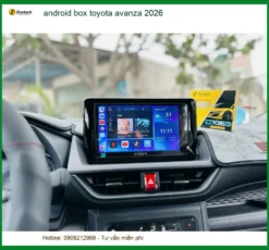 Android Box Toyota Avanza 2026 - Trung Tâm Lắp Đặt Uy Tín TPHCM