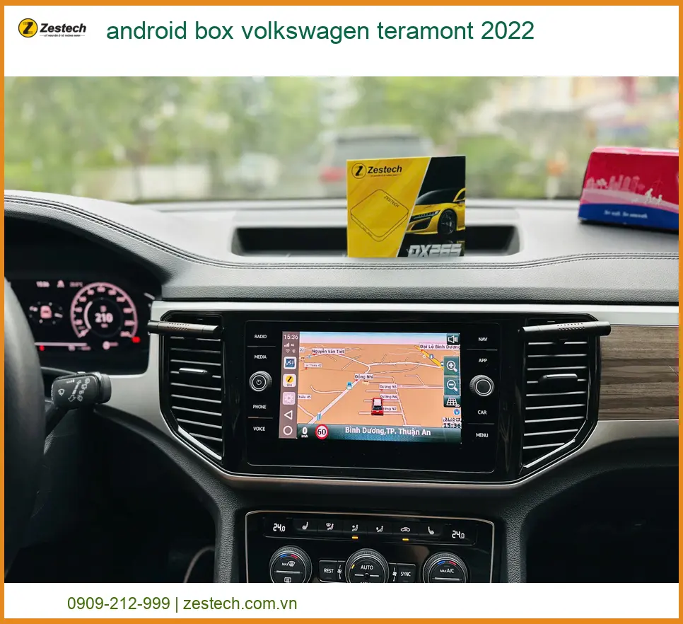 Android Box Volkswagen Teramont 2022 - Địa Chỉ Lắp Đặt Uy Tín TPHCM
