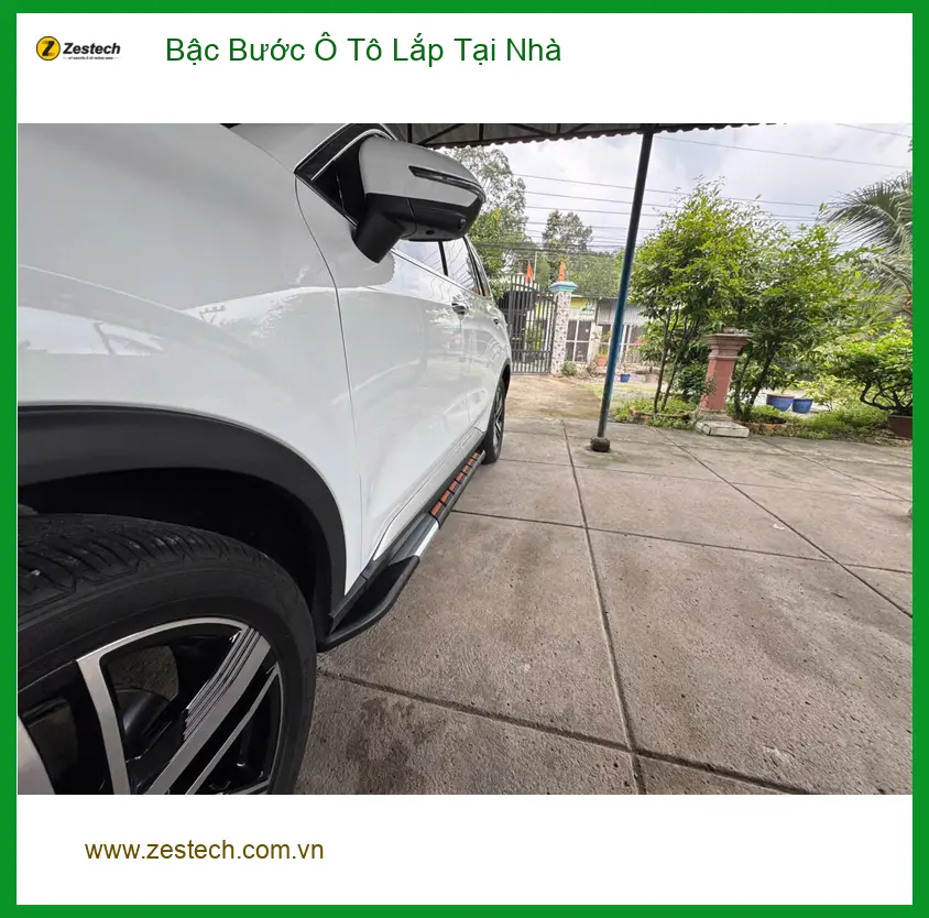 Anh Tùng lắp Bậc Bước Ô Tô tận nhà cho Kia K3 tại Quận Thủ Đức ảnh thực tế 2