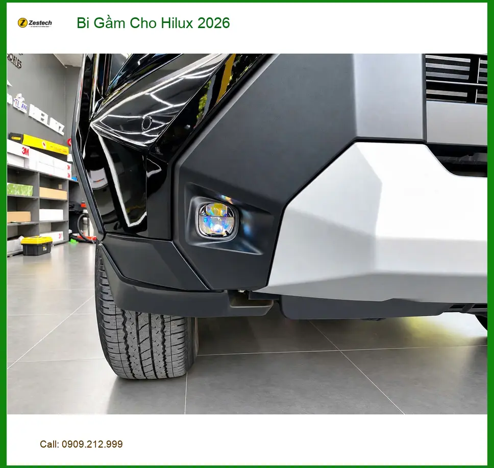 Anh Cường độ Bi Gầm cho Hilux 2026 tại Quận Thủ Đức vì tầm nhìn kém ảnh thực tế 3