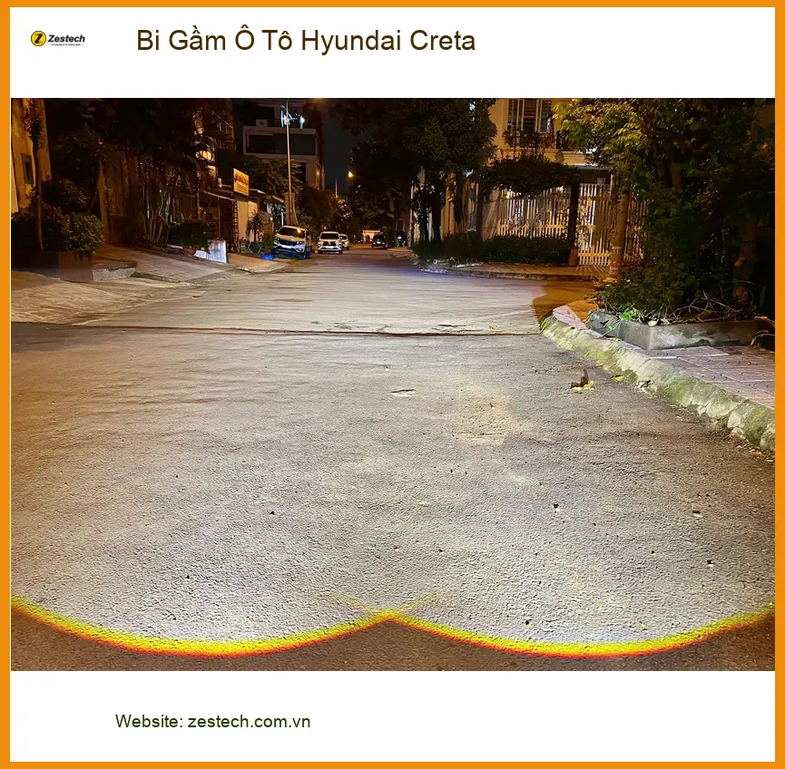 Anh Tùng độ Bi Gầm Ô Tô Hyundai Creta vì thường xuyên đi đường đêm tối ở Quận Thủ Đức ảnh thực tế 3