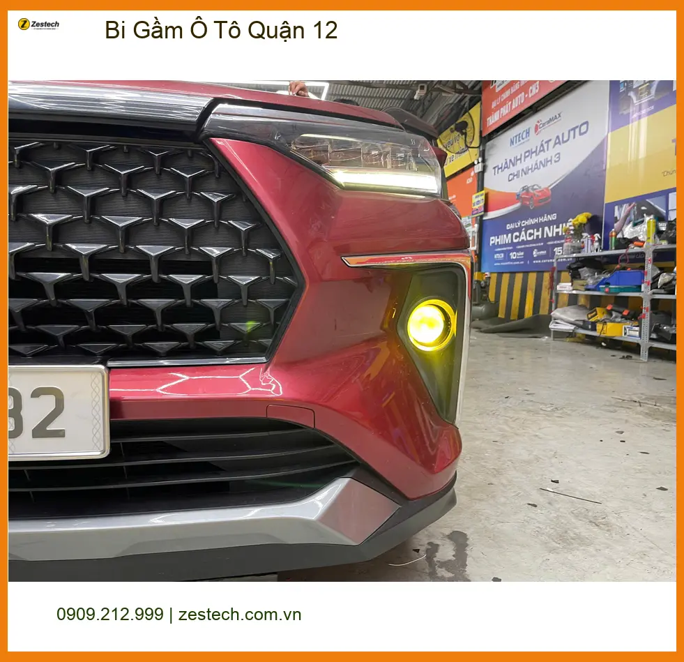 Anh Quang độ Bi Gầm Ô Tô Hyundai Accent tại Quận 12 để cải thiện ánh sáng