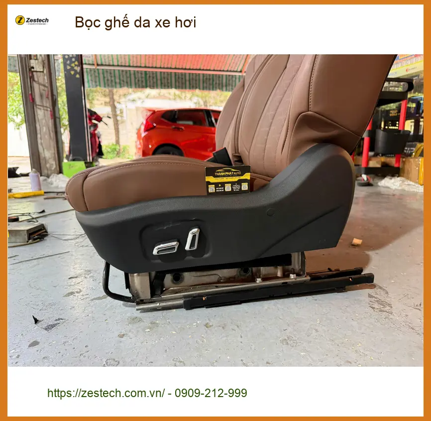 Anh Quân bọc ghế da xe hơi Mazda CX-5 tại Gò Vấp, tìm địa chỉ uy tín ảnh thực tế 2