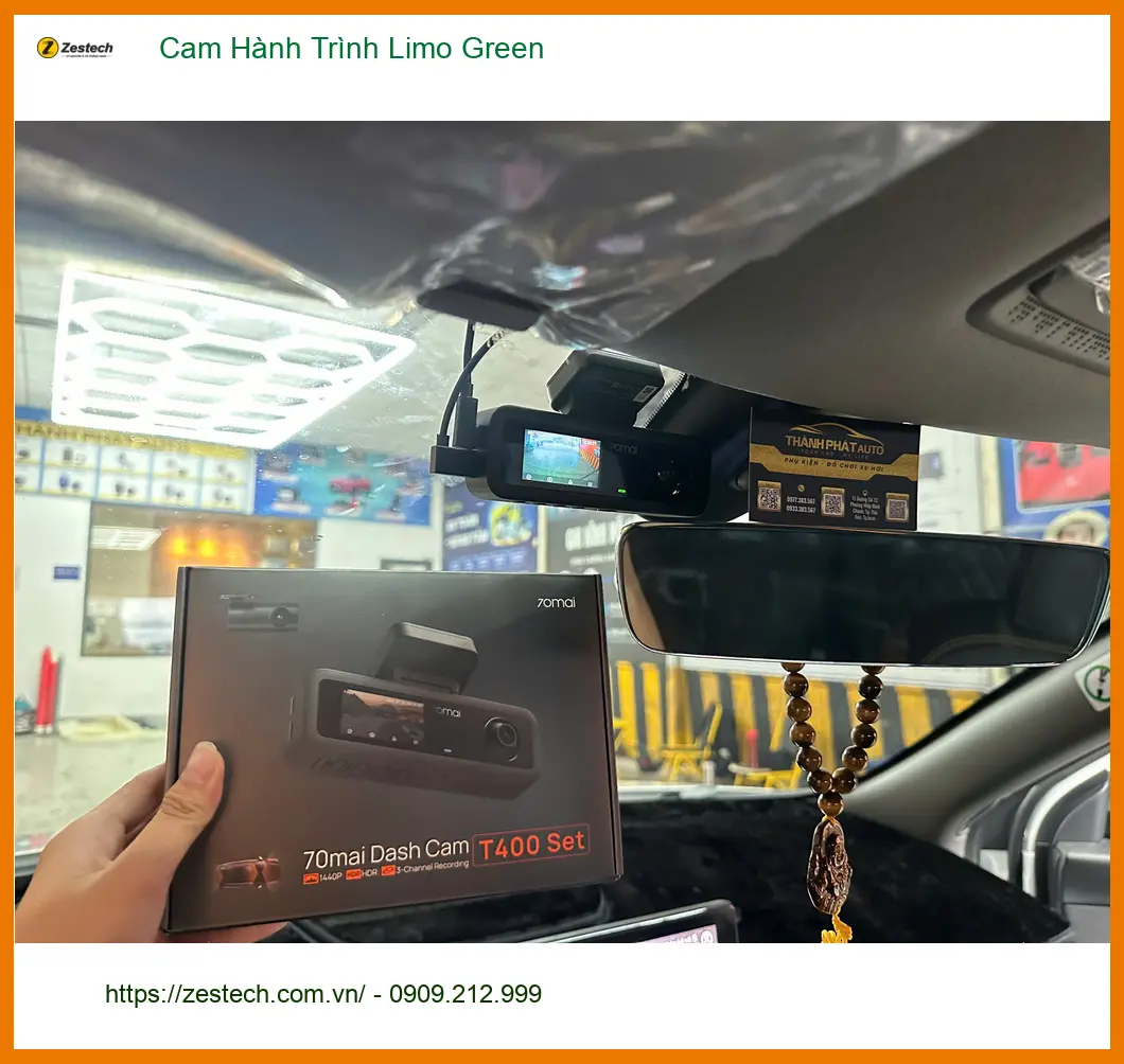 Anh Quốc Bảo lắp Cam Hành Trình Limo Green cho Hyundai Accent tại Quận 12