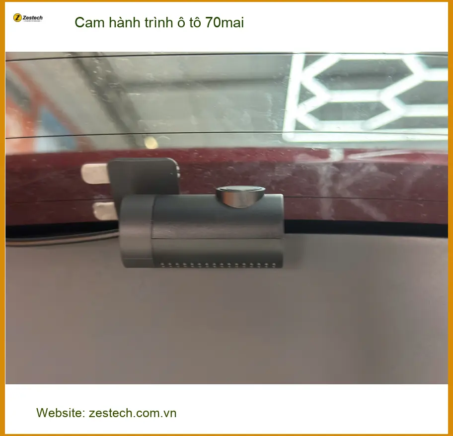 Anh Lâm lắp cam hành trình ô tô 70mai cho Toyota Vios Quận 8 để an tâm ảnh thực tế 5
