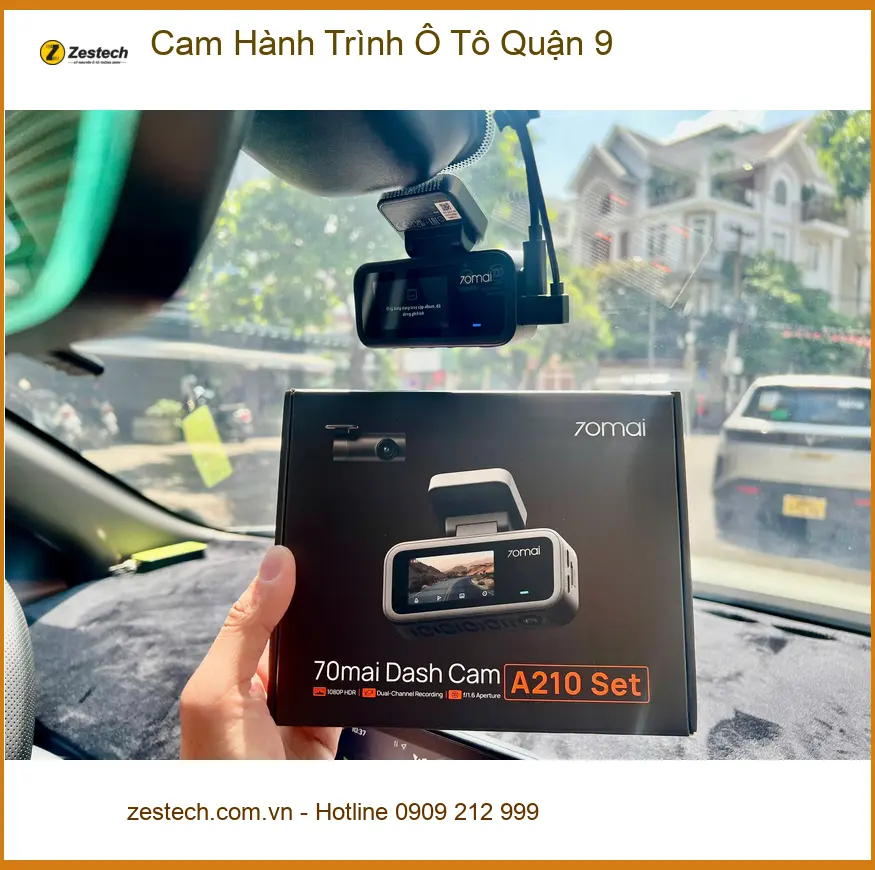 Chú Phong lắp Cam Hành Trình Ô Tô Kia Sorento tại Quận 9