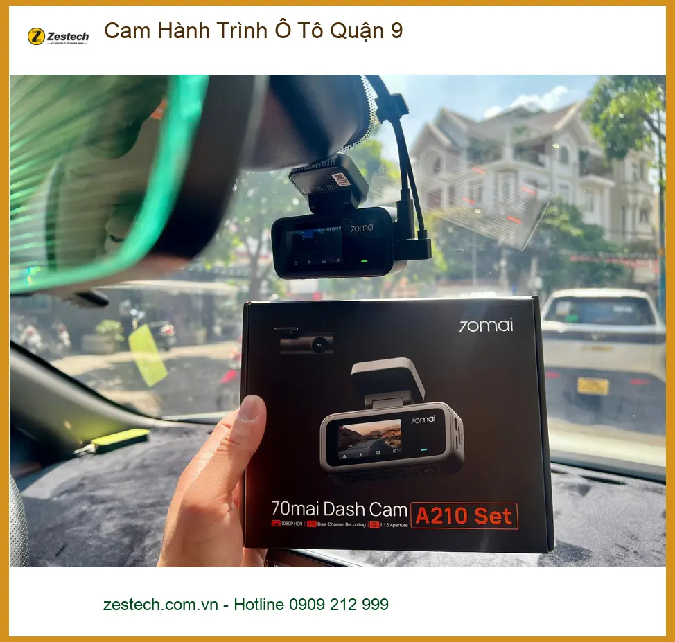 Chú Phong lắp Cam Hành Trình Ô Tô Kia Sorento tại Quận 9 ảnh thực tế 2