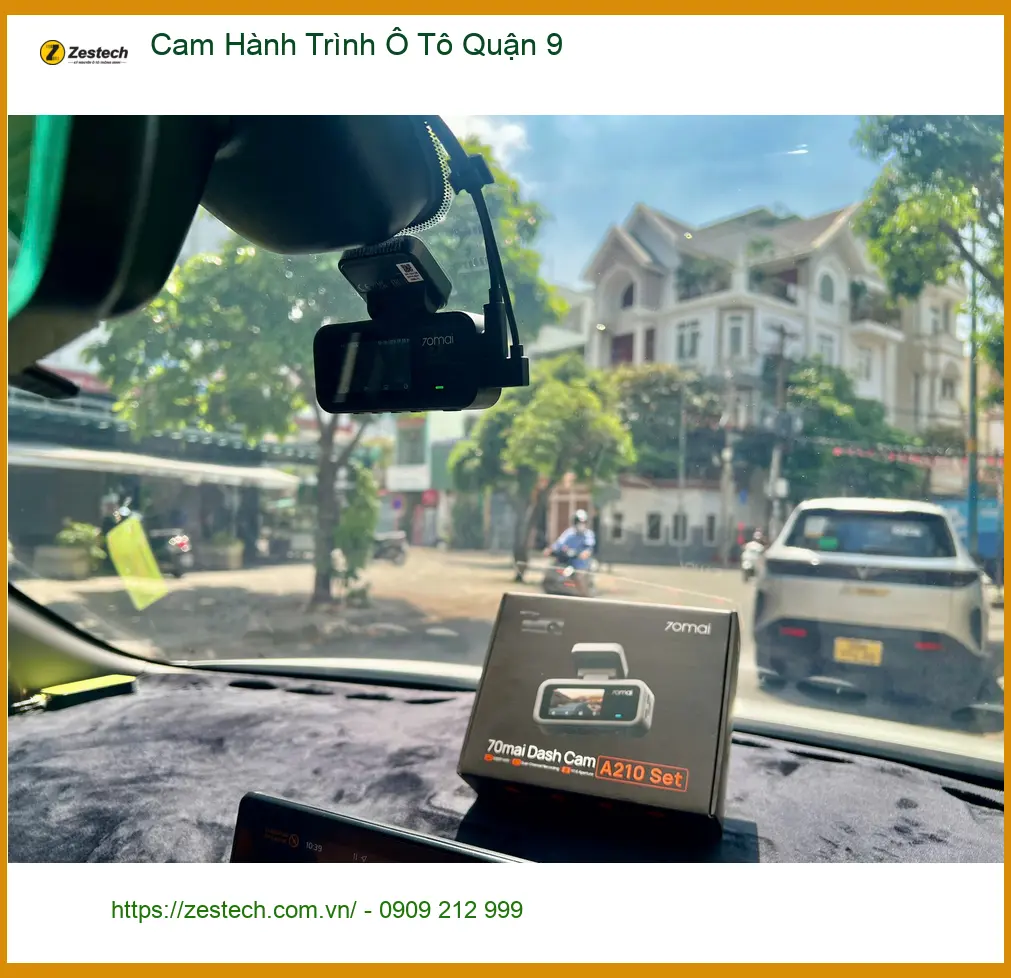 Chú Phong lắp Cam Hành Trình Ô Tô Kia Sorento tại Quận 9 ảnh thực tế 3