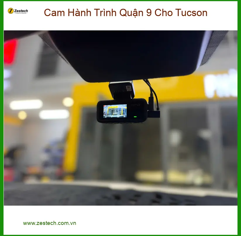 Anh Bách lắp Cam Hành Trình cho Tucson ở Quận 9 để an tâm trên mọi nẻo đường ảnh thực tế 2