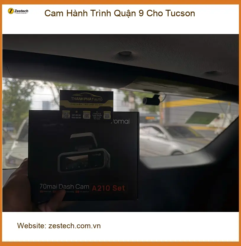 Anh Bách lắp Cam Hành Trình cho Tucson ở Quận 9 để an tâm trên mọi nẻo đường ảnh thực tế 3