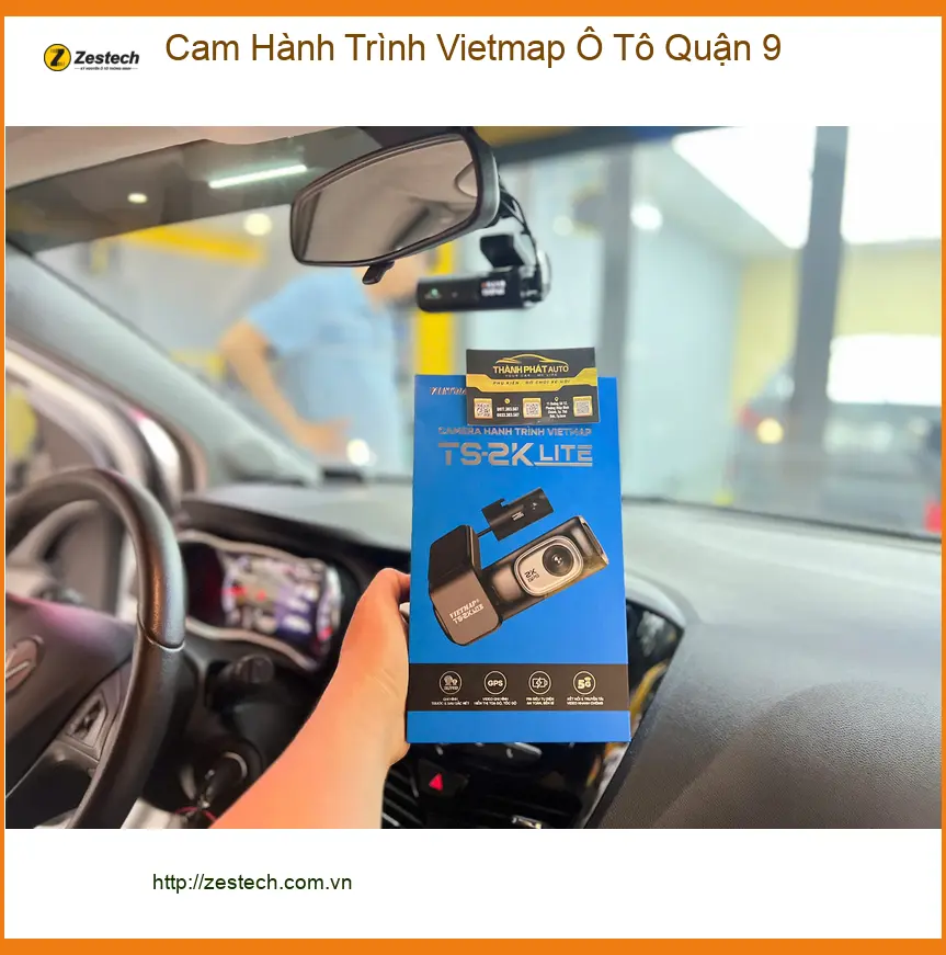 Anh Duy lắp Cam Hành Trình Vietmap Ô Tô cho Ford Everest tại Quận 9 để an tâm ảnh thực tế 3