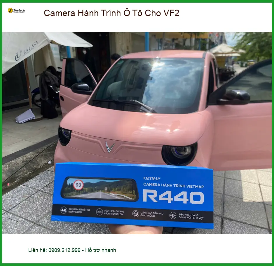 Chị Thanh Trúc lắp Camera Hành Trình Ô Tô cho VF2 tại Quận 9 để giám sát an toàn ảnh thực tế 2