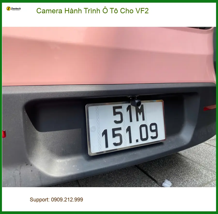 Chị Thanh Trúc lắp Camera Hành Trình Ô Tô cho VF2 tại Quận 9 để giám sát an toàn ảnh thực tế 3