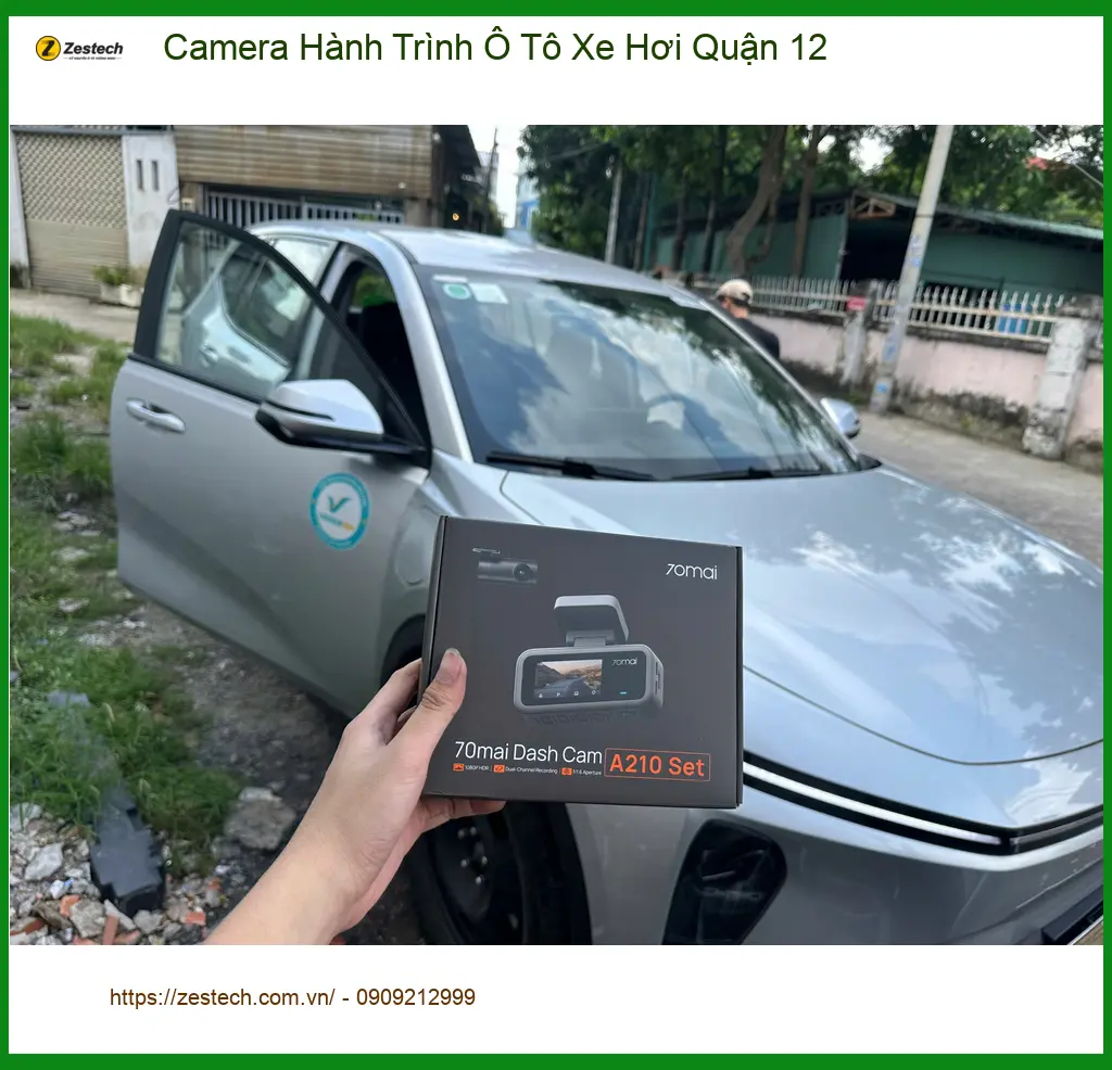 Anh Minh Lắp Camera Hành Trình Ô Tô Hyundai Accent Quận 12