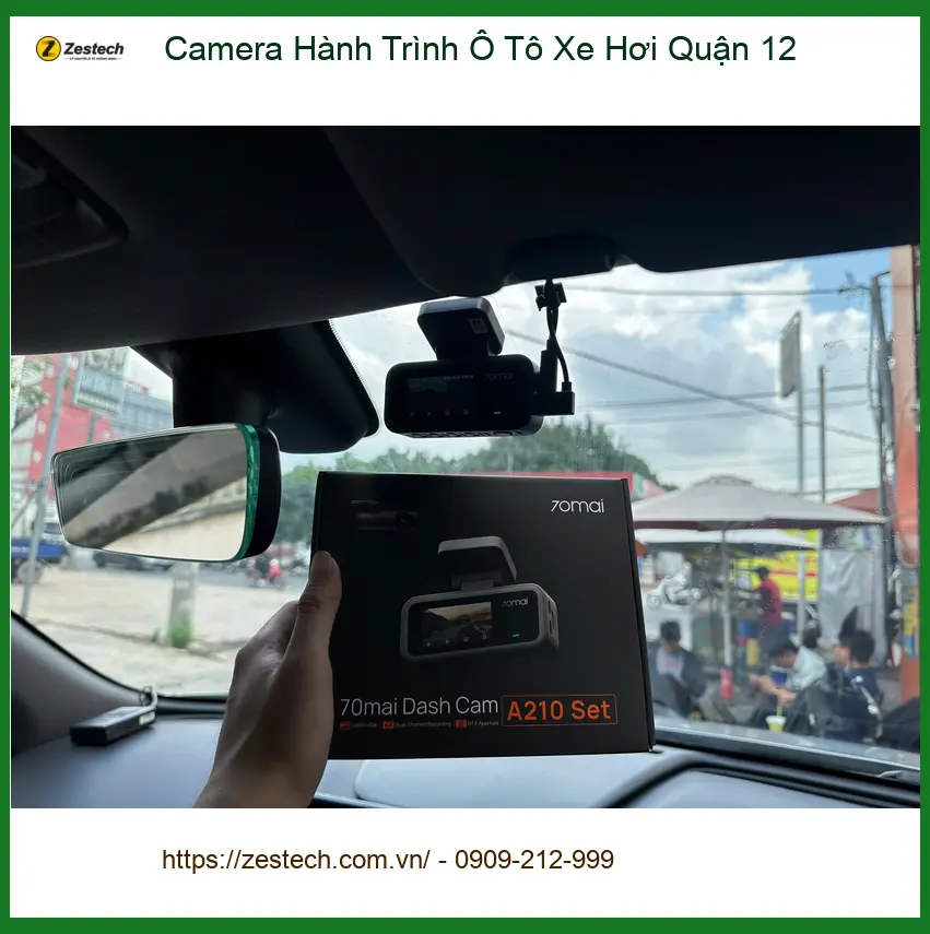 Anh Minh Lắp Camera Hành Trình Ô Tô Hyundai Accent Quận 12 ảnh thực tế 3