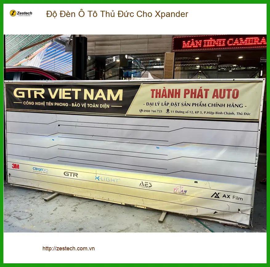 Địa chỉ độ đèn ô tô Xpander uy tín tại Quận Thủ Đức cho Anh Tấn