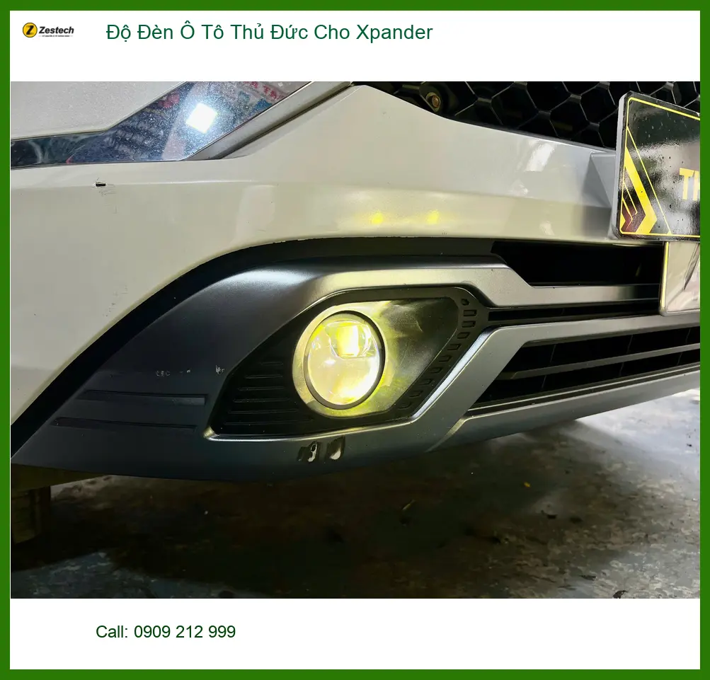 Địa chỉ độ đèn ô tô Xpander uy tín tại Quận Thủ Đức cho Anh Tấn ảnh thực tế 4