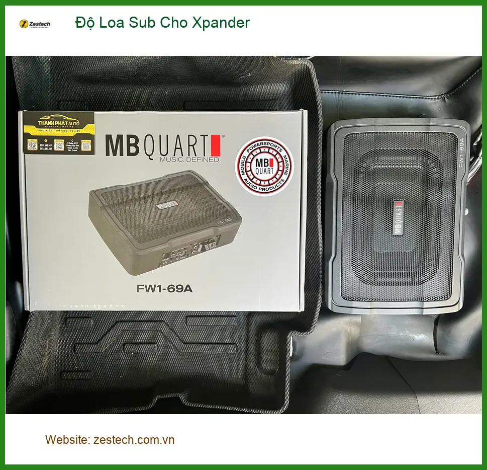 Anh Trọng độ loa sub cho Mitsubishi Xpander để nghe nhạc hay hơn tại Thủ Đức ảnh thực tế 2