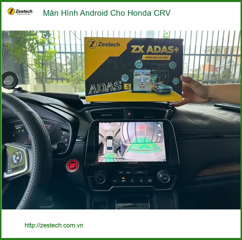 Anh Quang lắp Màn Hình Android cho Honda CRV tại Quận 12 để nâng cấp trải nghiệm lái xe