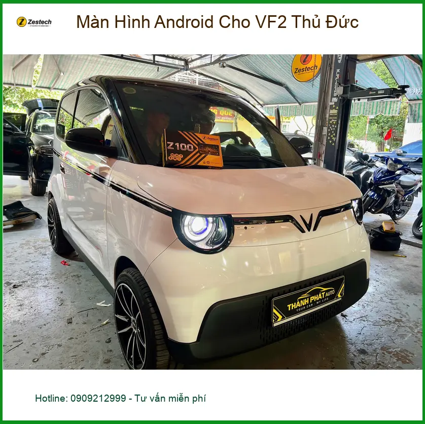 Anh Minh Tuấn lắp Màn Hình Android cho VinFast VF2 tại Thủ Đức để trải nghiệm lái tốt hơn ảnh thực tế 5