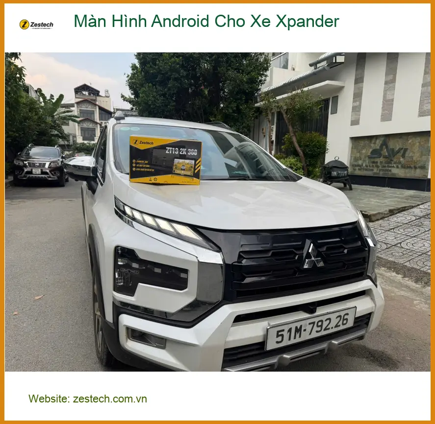 Anh Trung lắp Màn Hình Android cho Xe Xpander tại Quận Thủ Đức