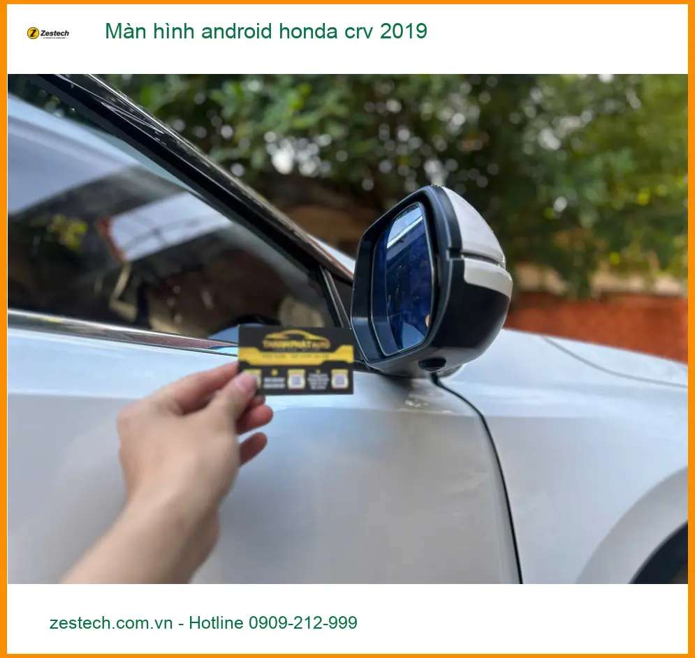 Anh Trường nâng cấp màn hình Android Honda CRV 2019 tại Quận 3 ảnh thực tế 4