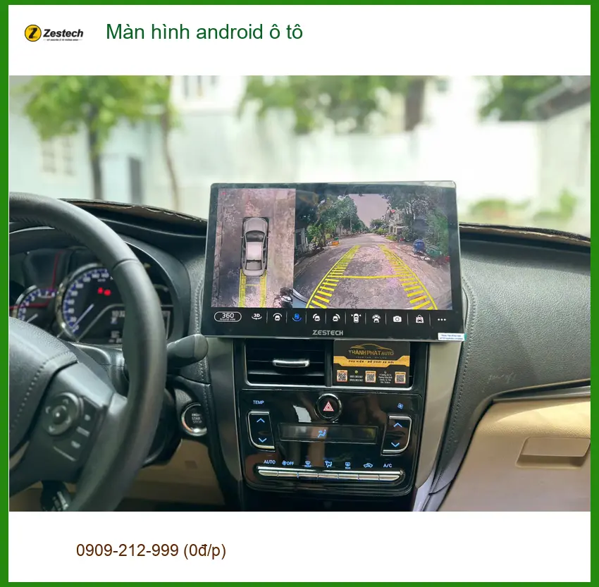Anh Khải nâng cấp màn hình android ô tô tại Quận 4 cho Hyundai Accent ảnh thực tế 3