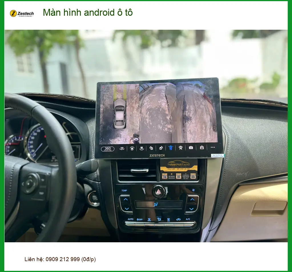 Anh Khải nâng cấp màn hình android ô tô tại Quận 4 cho Hyundai Accent ảnh thực tế 4