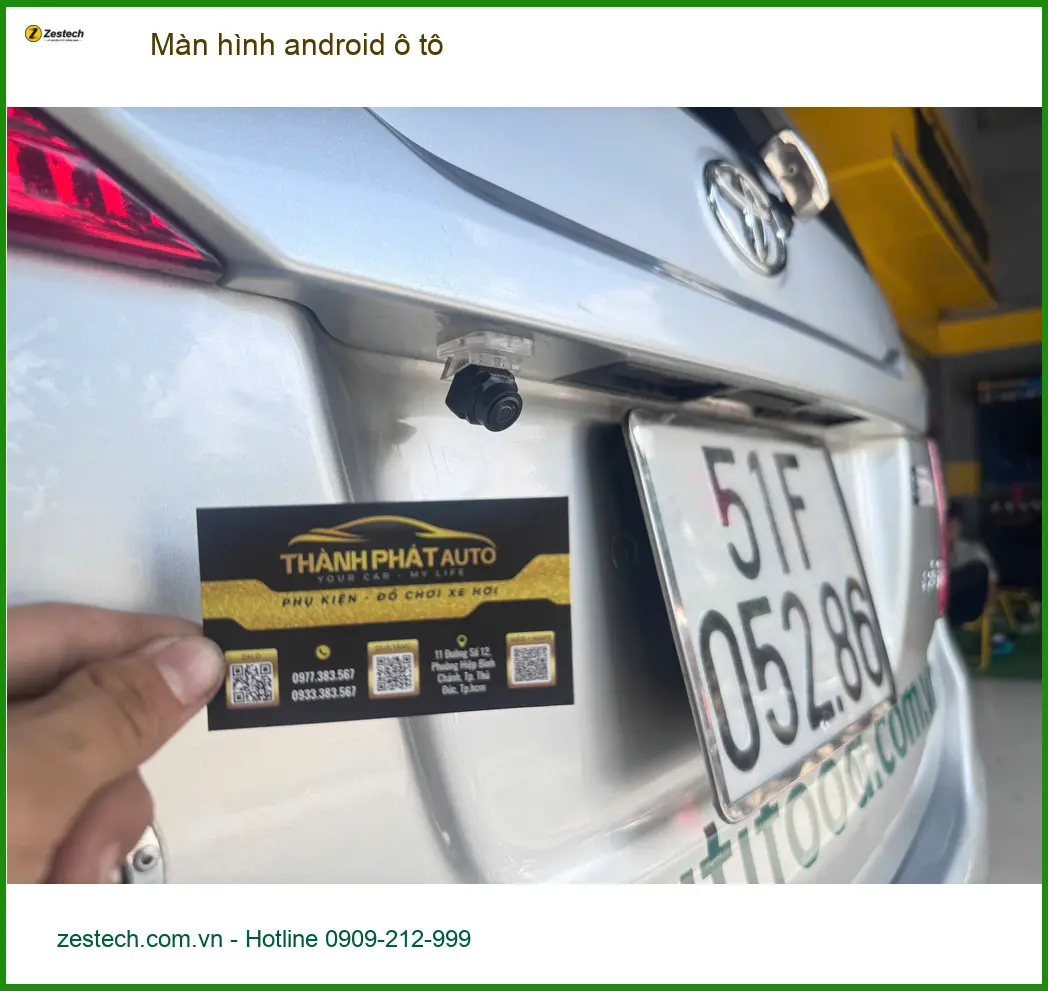 Anh Vinh lắp màn hình android ô tô Honda HR-V Quận 8, màn zin lỗi thời ảnh thực tế 3