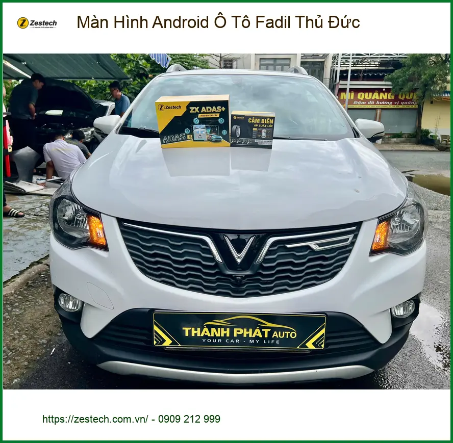 Anh Dũng nâng cấp Màn Hình Android Ô Tô Fadil ở Thủ Đức cho xe thêm tiện ích