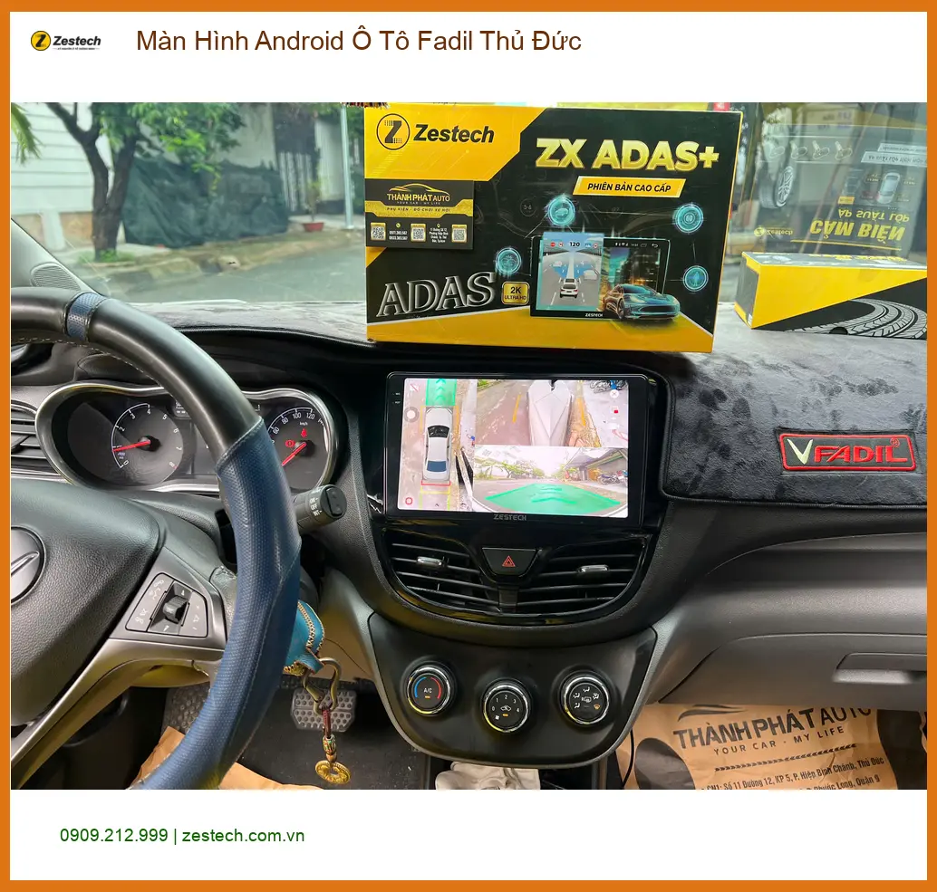 Anh Dũng nâng cấp Màn Hình Android Ô Tô Fadil ở Thủ Đức cho xe thêm tiện ích ảnh thực tế 5